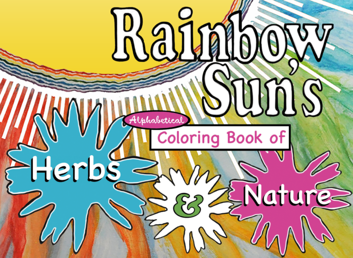 Coloring Book Publishing Spotlight on Rainbow Sun Dazzle Printing